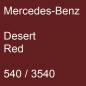 Preview: Mercedes-Benz, Desert Red, 540 / 3540.